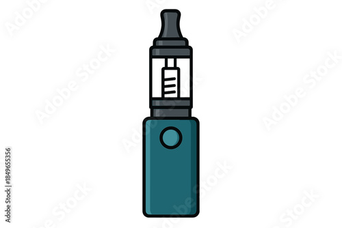 Minimalist E-cigarette Icon