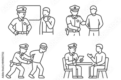 Police Officer Actions and Interactions