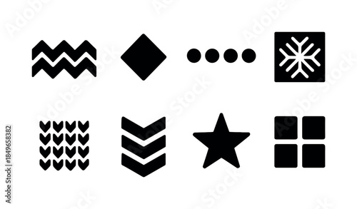 Digital Winter Icons. Digital-era winter style. Line outline icon set of Digital-era winter style: tech parka,