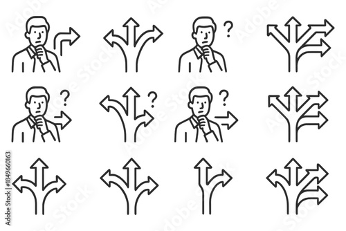 Decision Making Icons