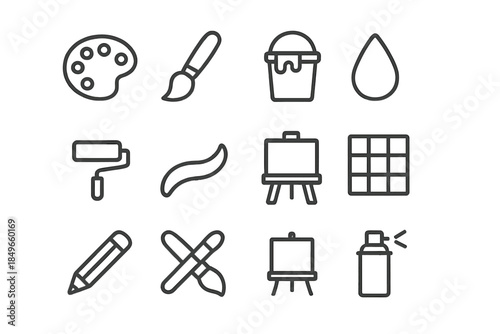 Creative Arts and Crafts Icons