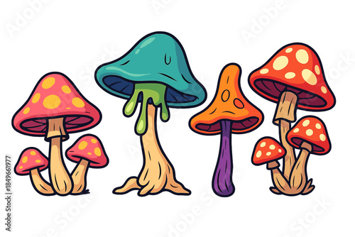 Psychedelic Mushroom Collection