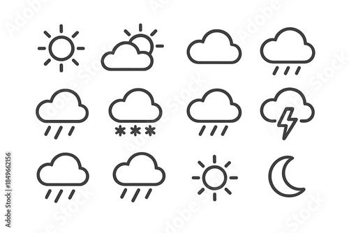 Weather Icons Set