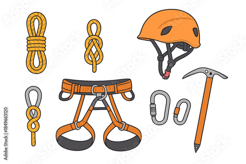 Climbing Gear Assortment