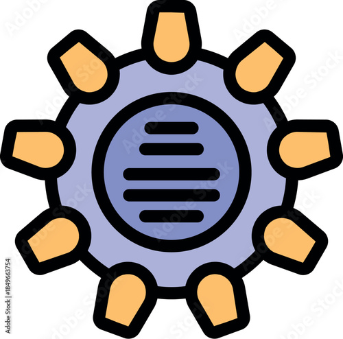 Microscopic nanorobot executing intricate procedures at the nanoscale