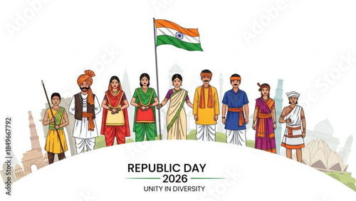 Vibrant India Republic Day 2026 Celebration Unity Diversity Cultural Heritage Festival