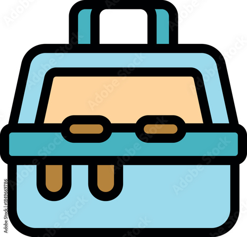 Secure and comfortable cat carrier ensuring safe transportation for a kitten, ideal for trips to the vet or journeys