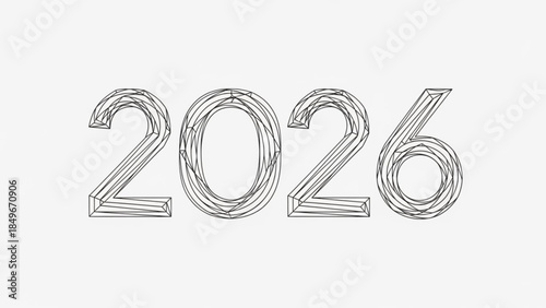 Sketchy Future Date 2026 Illustration