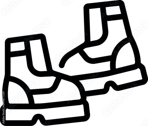 Stylish platform boots representing modern footwear trends