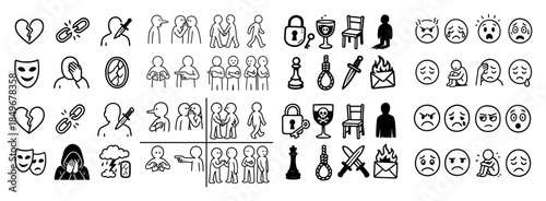 Emotional expression through icon art