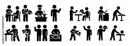 Restaurant Icon Grid