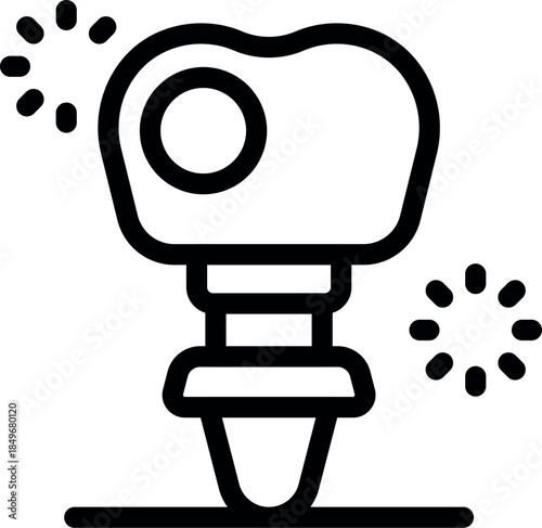 Dental crown installation process showcasing innovative implant technology for restoring healthy smiles