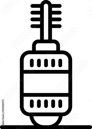 Personal electric transport balancing on one wheel with handle for convenient urban mobility