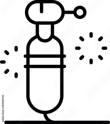 Electric insecticide sprayer spreading chemical liquid mist for insect control, pest control, and mosquito control