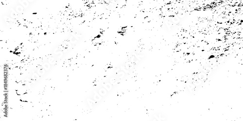 Grunge texture black and white background. Abstract monochrome pattern dust messy background. vintage dust grunge texture on isolated white background.