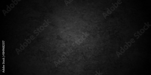 Abstract concrete black stone wall. Distressed Rough Black cracked wall slate texture wall grunge backdrop rough background. Black grunge abstract background. Dark black backdrop cement floor concrete