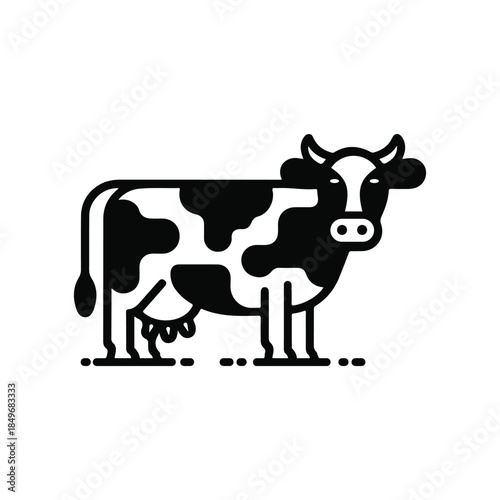 Cartoon Caw Vector Illustration