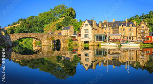 Photos Dinan, le port et la Rance vue du jardin anglais