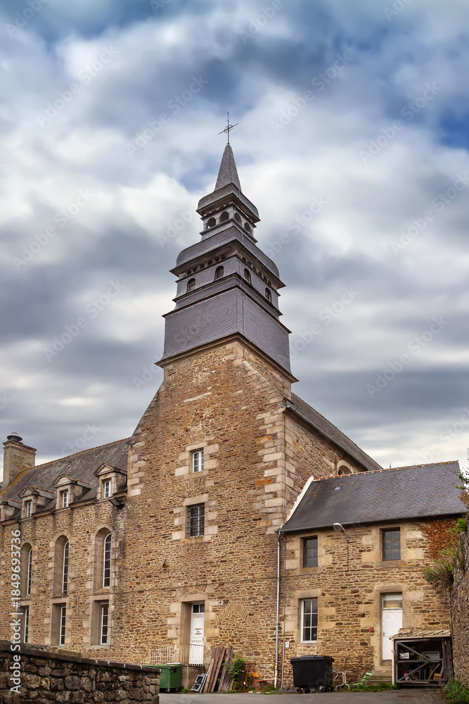 Fototapeta premium Benedictine Convent in Dinan, France