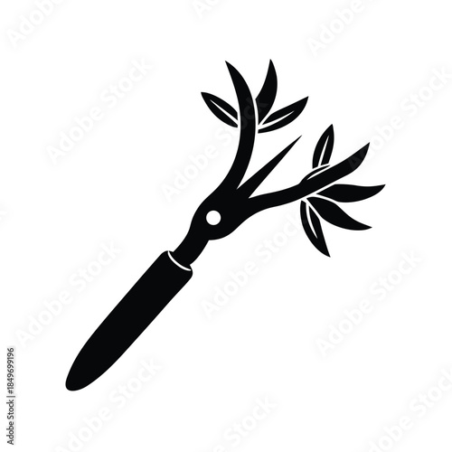 Pruning Shears Icon For Garden Maintenance And Horticulture