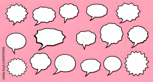 colorful vector speech balloon, hand-drawn comic speech bubble, cartoon dialogue bubble illustration, speech bubble clipart vector, bubble chat vector illustration, colorful thought bubble vector, dec