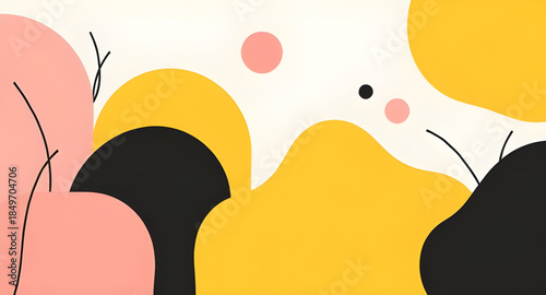 organic abstract background, fluid shape design, abstract organic artwork, modern soft shapes, natural flowing lines, biomorphic abstract design, smooth curved forms, artistic background texture, abst