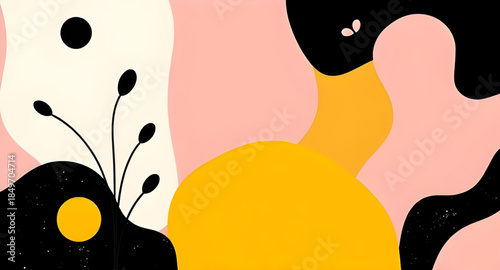 organic abstract background, fluid shape design, abstract organic artwork, modern soft shapes, natural flowing lines, biomorphic abstract design, smooth curved forms, artistic background texture, abst