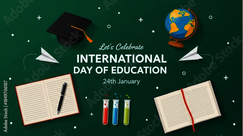 Let's Celebrate International Day of Education 24th January With Global Learning and Knowledge