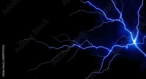 night sky lightning vector illustration, stormy night lightning clipart, dramatic lightning bolt in dark sky, thunderstorm background vector, lightning strike in night sky illustration, night storm cl