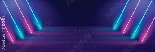 neon light background