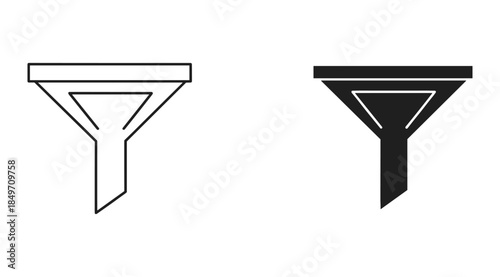 Thong underwear icon black white