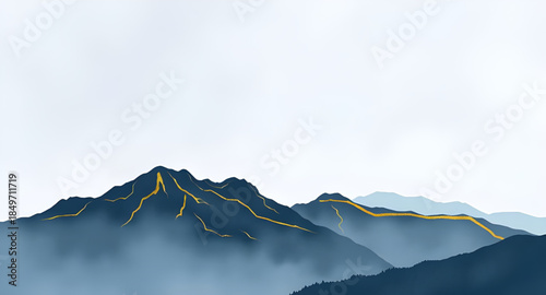 mountain landscape with snowy peaks, winter alpine scenery background, snow capped mountain range view, cold snowy mountain landscape, frozen alpine mountain panorama, white winter mountain scenery, s