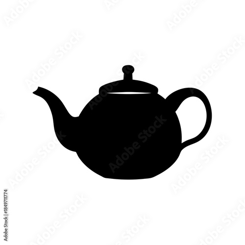 Classic tea pot silhouette