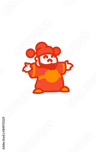 Chinese New year icon vector 