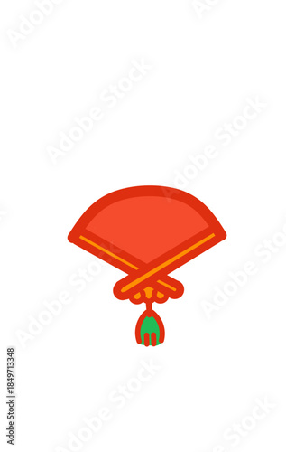 Chinese New year icon vector 