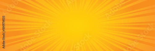 pop art sun rays background vector illustration of retro