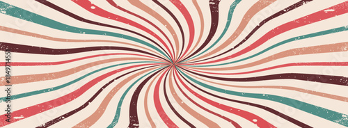  retro vintage sunburst background vector colorful sunburst