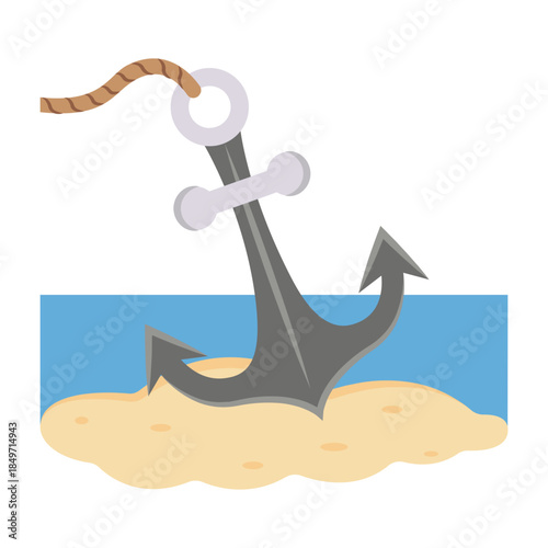 Vector graphic icon for Sailor hook