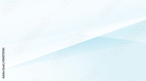 Abstract Light Blue Geometric Shapes for Clean Background Design