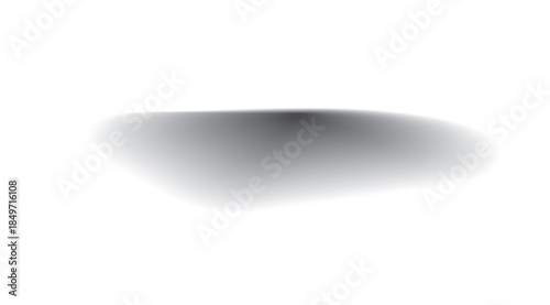 Black gradient oval shadow soft edge blur for design elements and backgrounds
