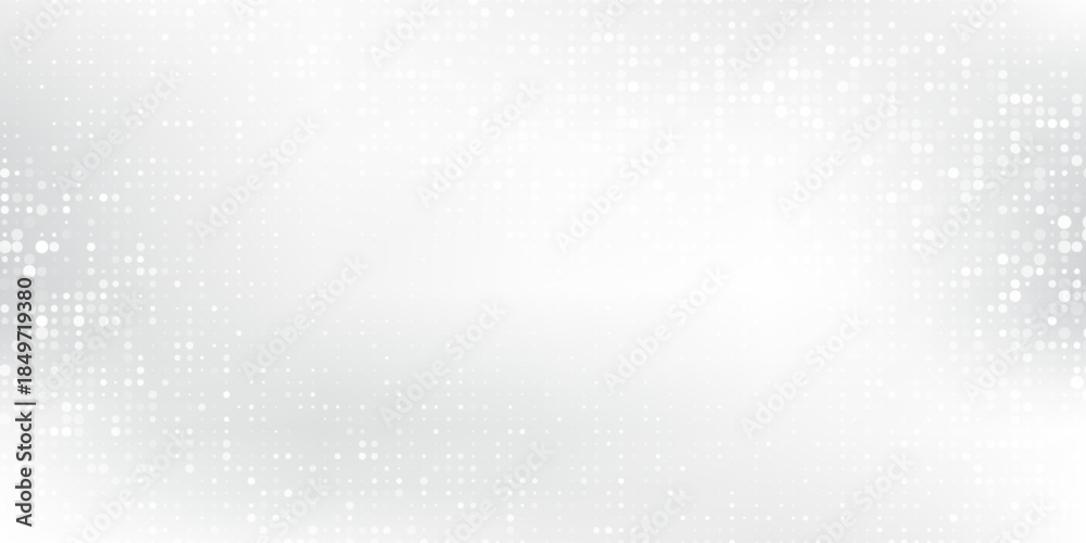 Obraz premium Art dot background with metal mirror texture. Chrome gradient abstract