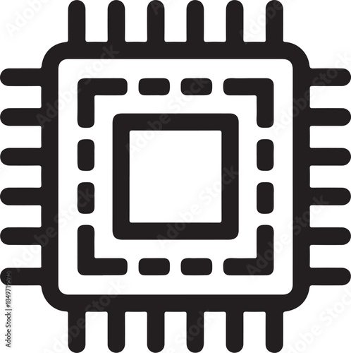 Central processing unit icon
