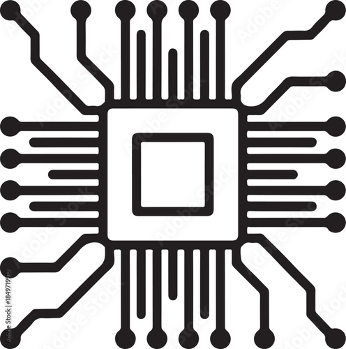 Central processing unit icon