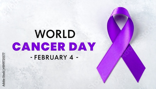 Awareness of World Cancer Day on February 4th - A Symbol of Hope and Support