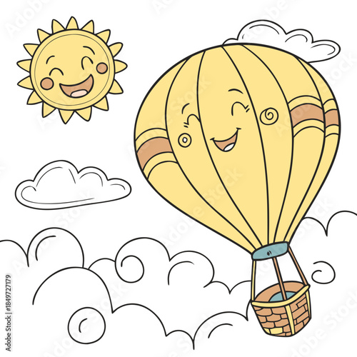 hot air balloon