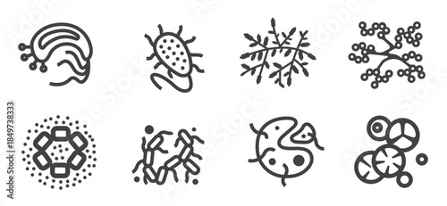 mold vector icons