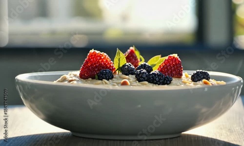 yogurt with berries