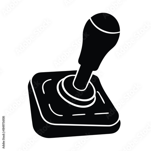 Generic game joystick device icon