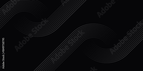 Abstract background with black diagonal wave texture creating bold modern and corporate visual style.