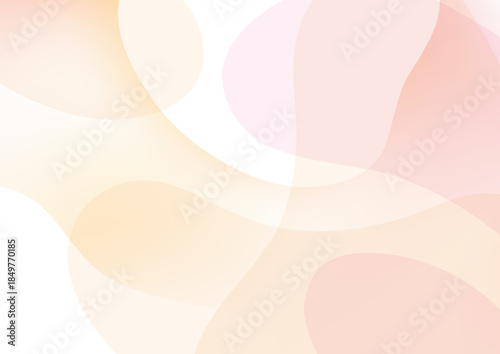 オレンジ系グラデーションの優しい抽象背景